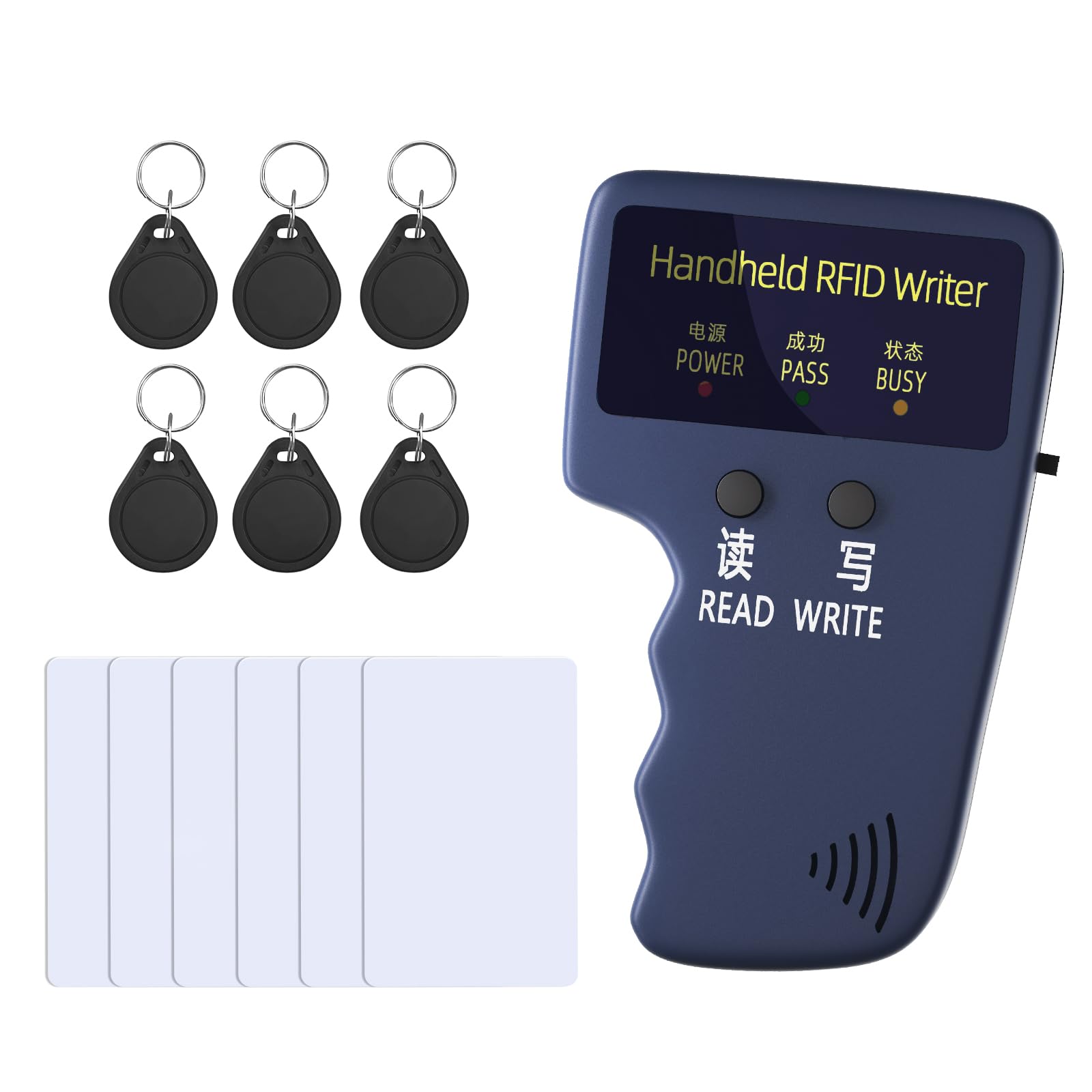セキュリティ・セーフティ yoidoreChopper Amazon.com: Handheld ID Copier 125khz RFID Reader Writer